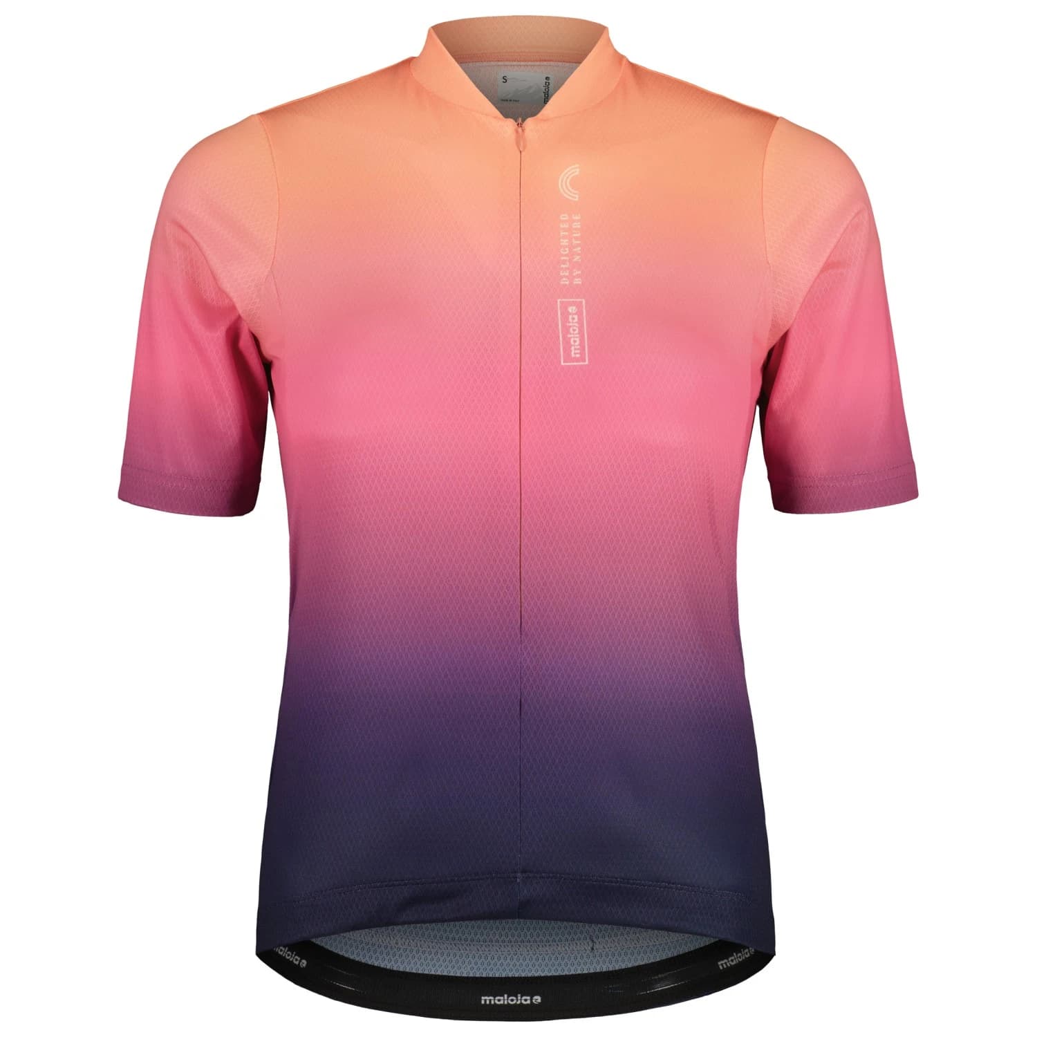 Дамска фланелка с къс ръкав за колоездене Maloja Women's VaridM. Cycling jersey - Night Sky Rainbow