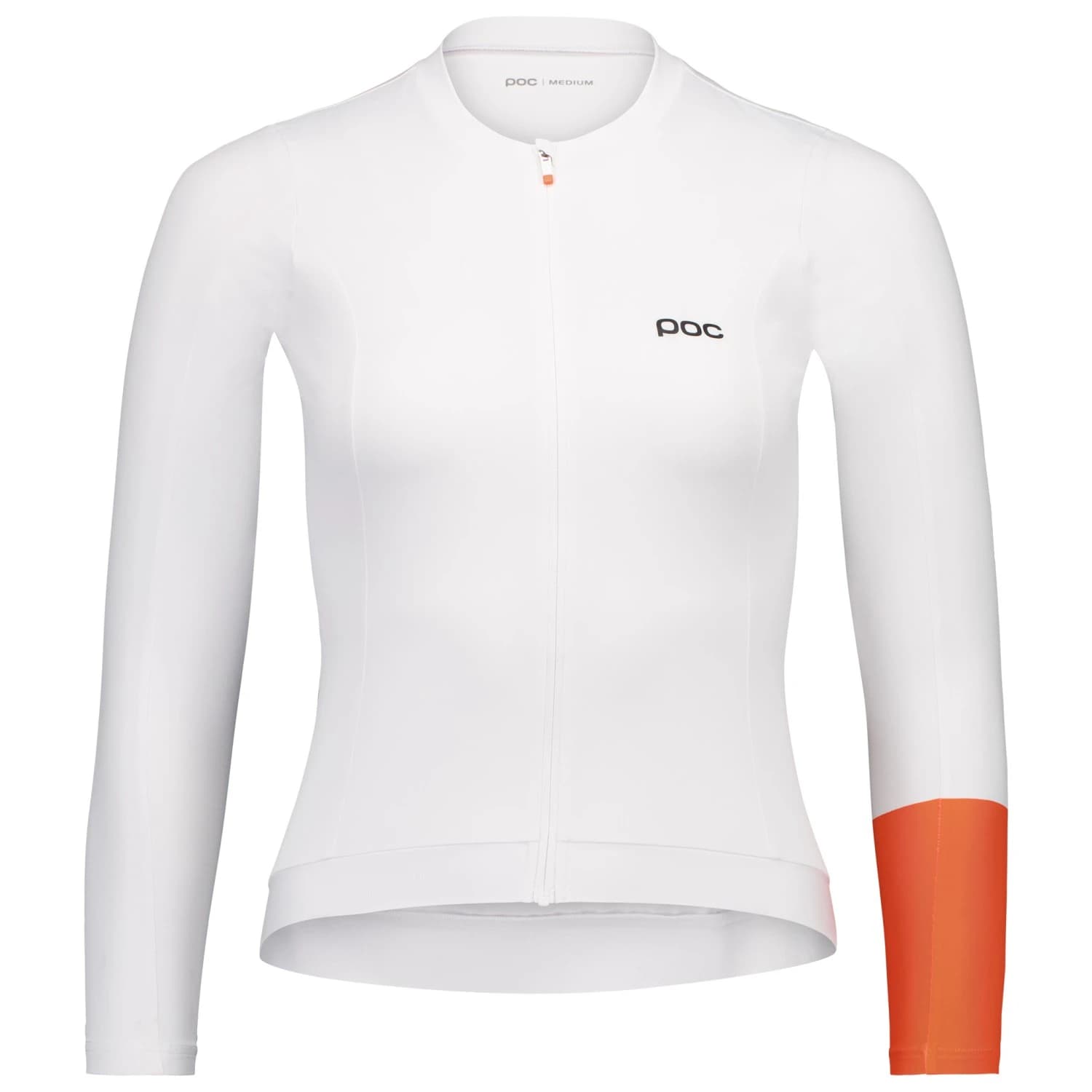 Дамска фланелка с дълъг ръкав за колоездене POC Women's Cadence L/S Jersey Cycling jersey - Hydrogen White