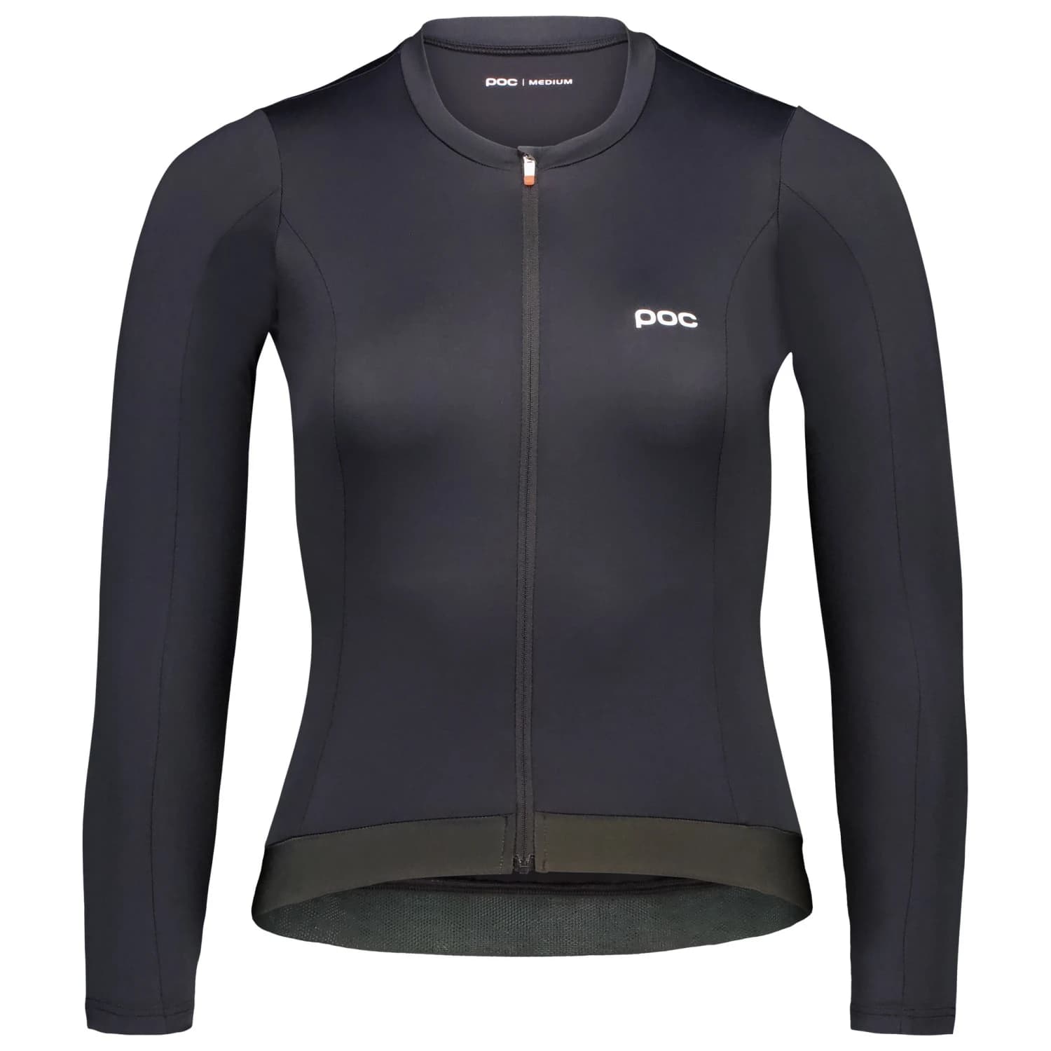 Дамска фланелка с дълъг ръкав за колоездене POC Women's Cadence L/S Jersey Cycling jersey - Uranium Black