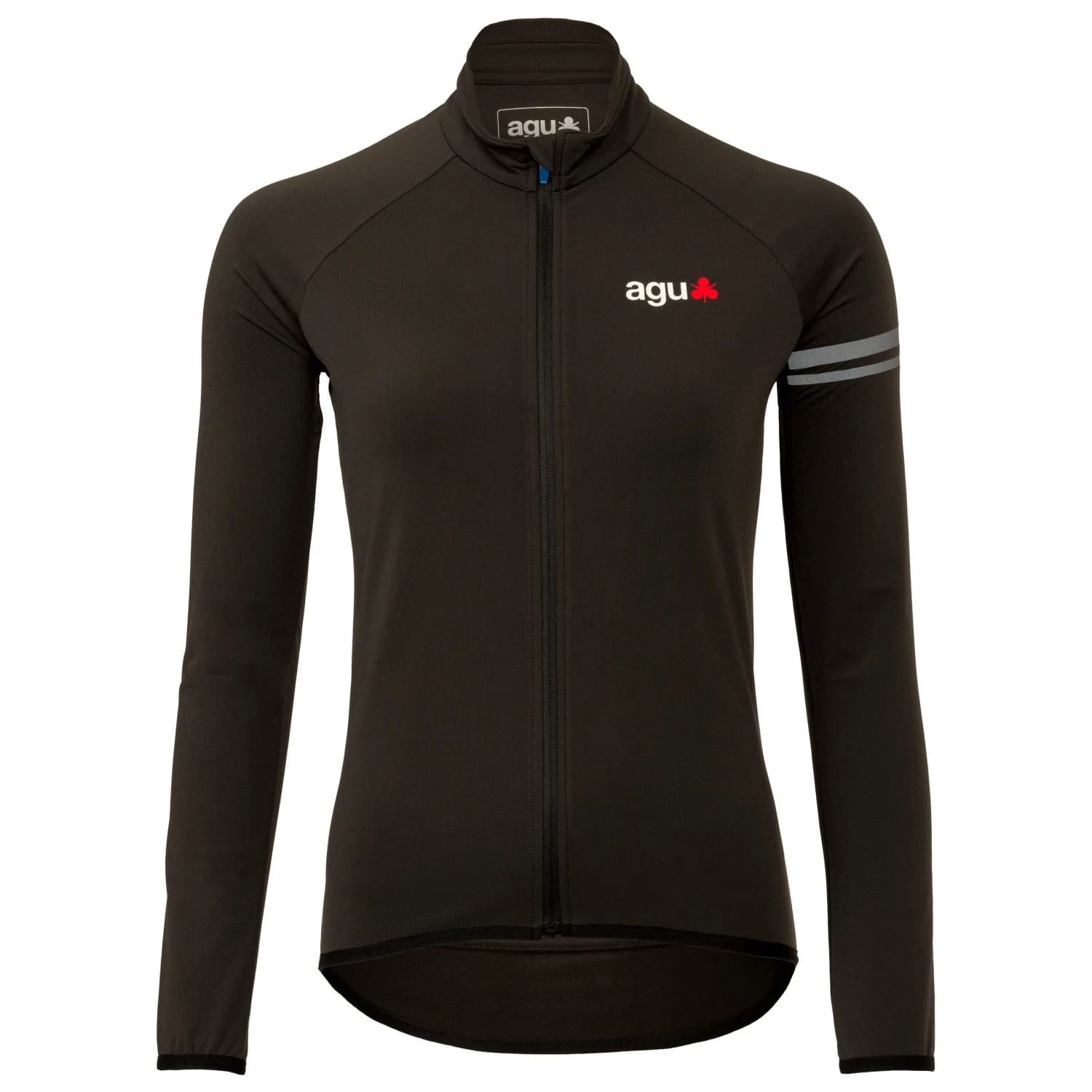 Дамска фланелка с дълъг ръкав за колоездене AGU Women's Thermo Jersey L/S Essential Cycling jersey - Black