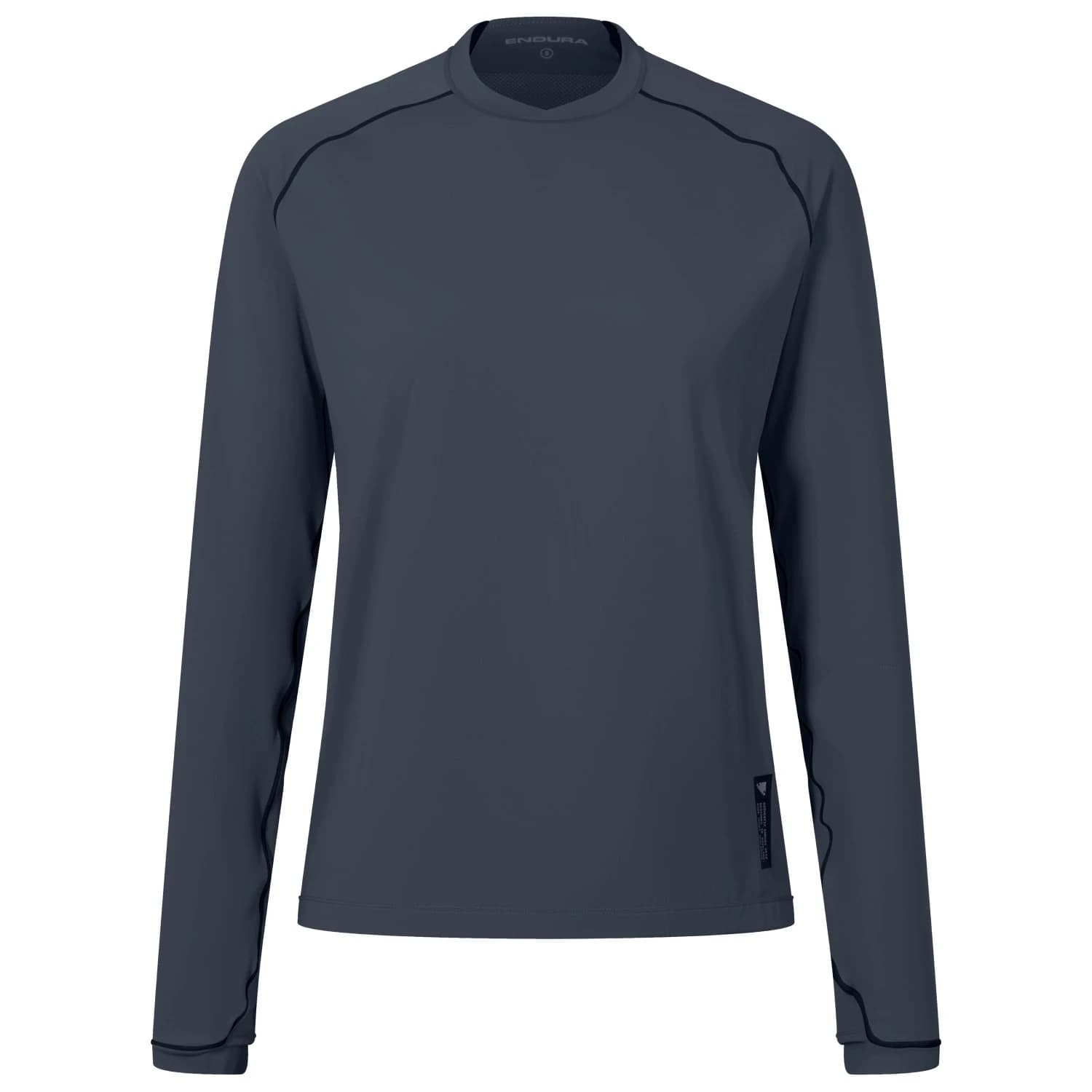 Фланелка с дълъг ръкав за колоездене Endura Women's Alltrack Roam L/S Tech Tee Cycling jersey - Carbon Grey