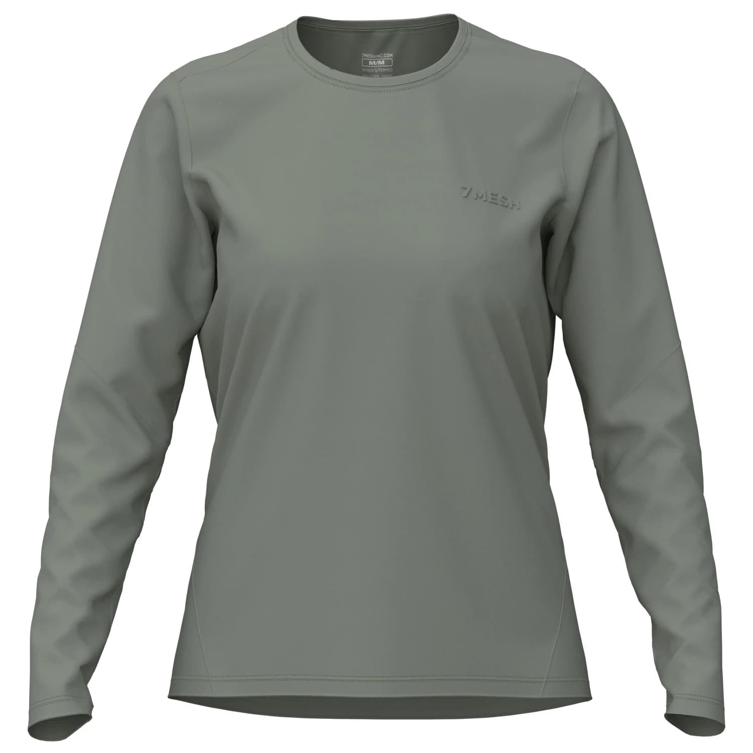 Фланелка с дълъг ръкав за колоездене 7mesh Women's Atlas Shirt L/S Cycling jersey - Shadow