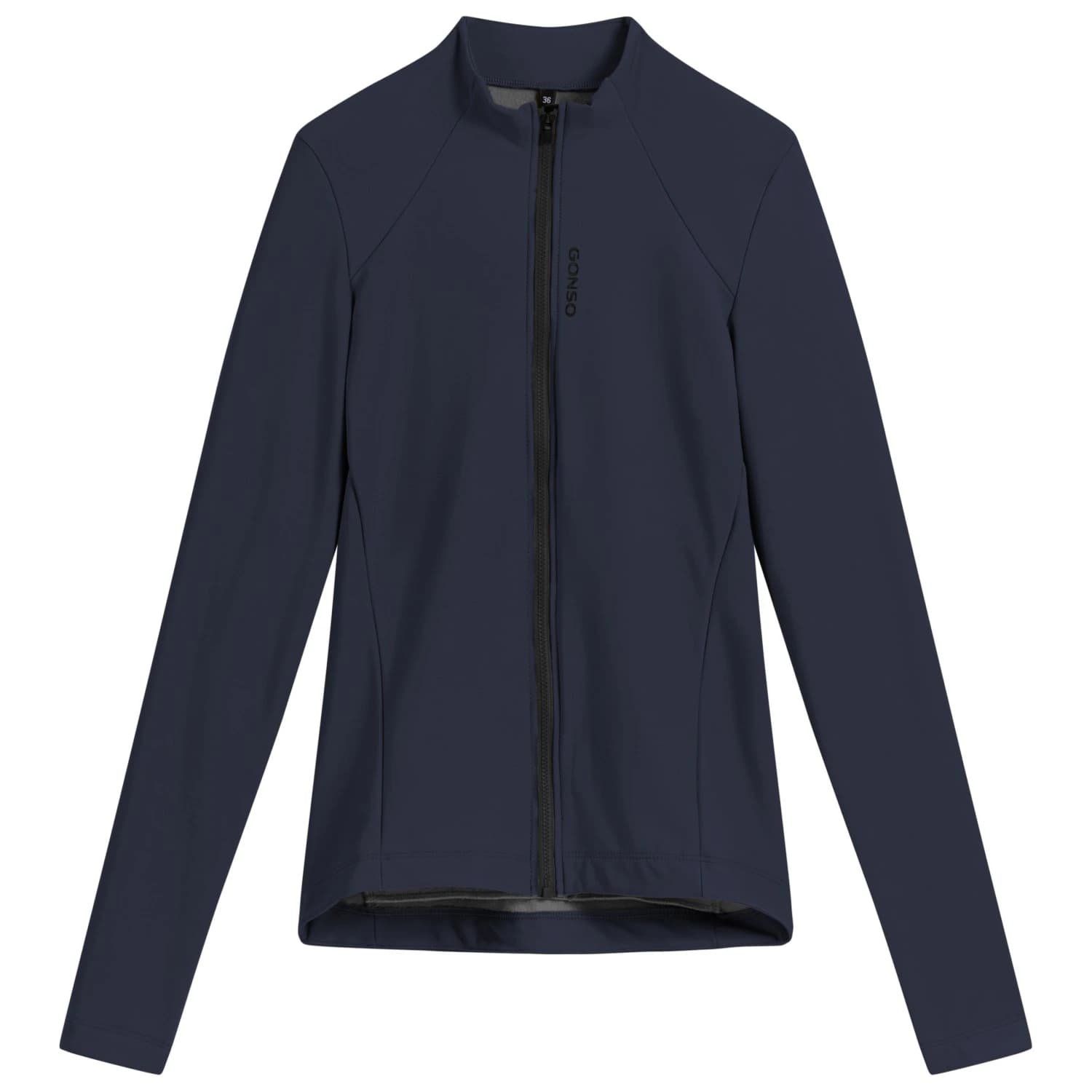 Фланелка с дълъг ръкав за колоездене Gonso Women's Sitivo Jersey Therm Cycling jersey - Navy Carmen