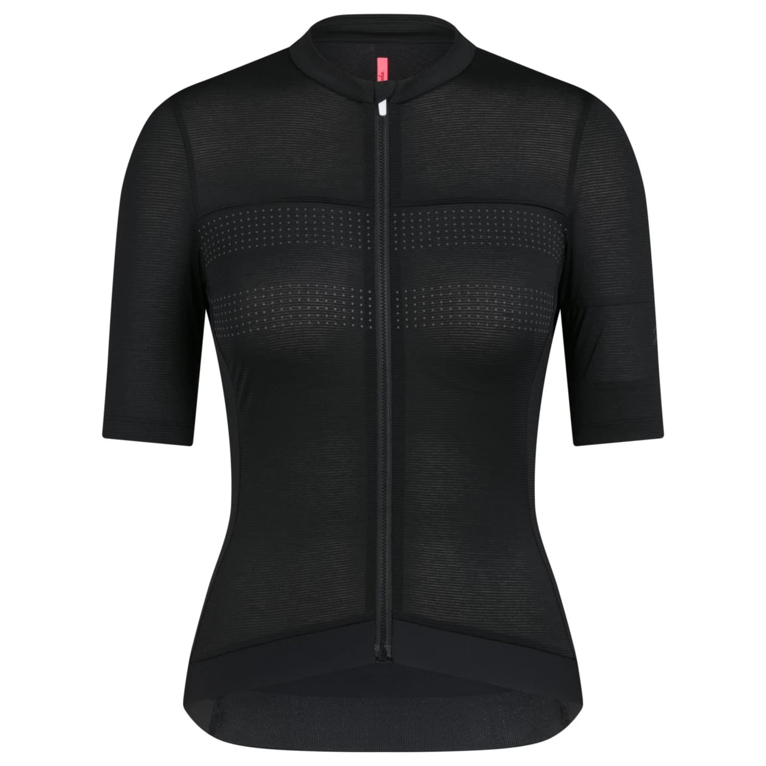 Дамска фланелка с дълъг ръкав за колоездене Rapha Women's Brevet Lightweight Jersey III Cycling jersey - Black / Black