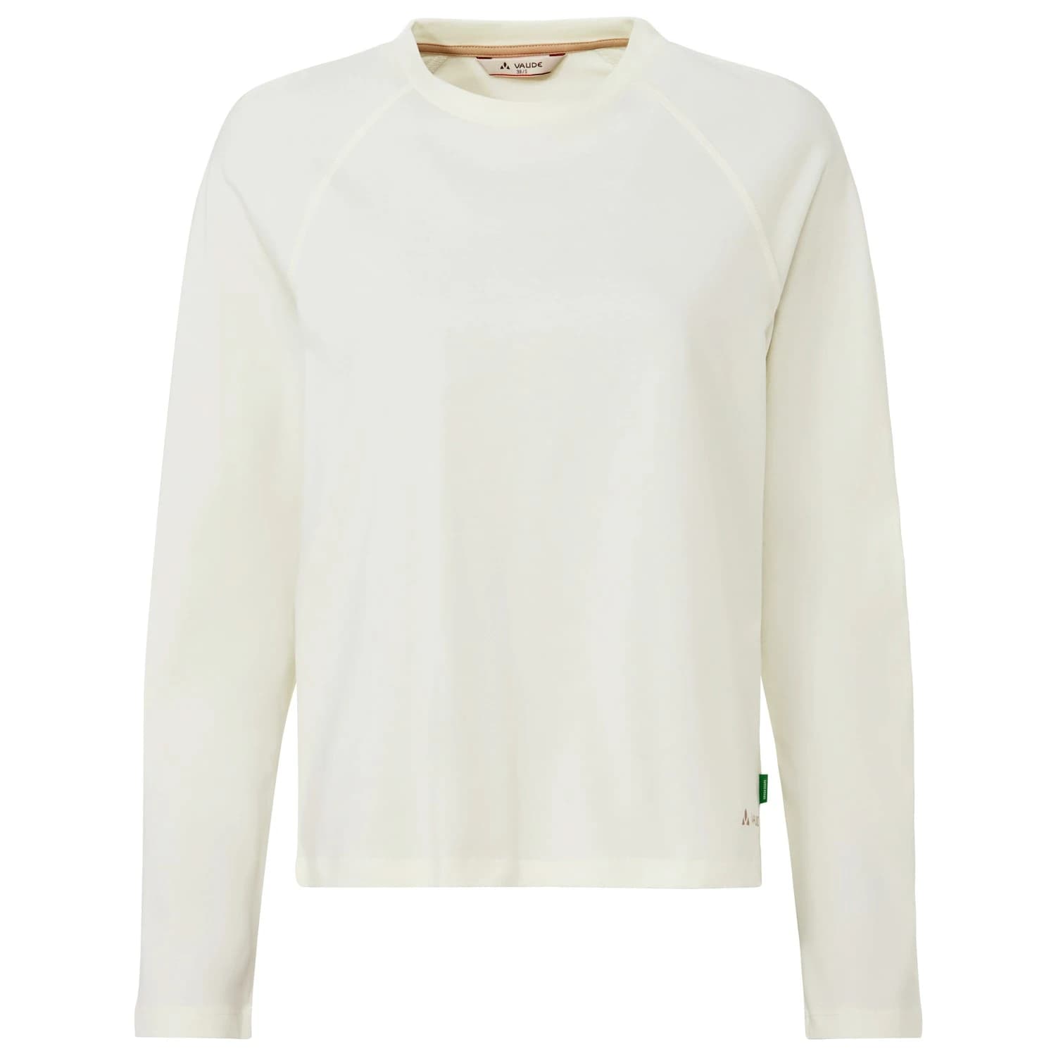 Дамска фланелка с дълъг ръкав за колоездене Vaude Women's Cyclist L/S T-Shirt Cycling jersey - Off-White