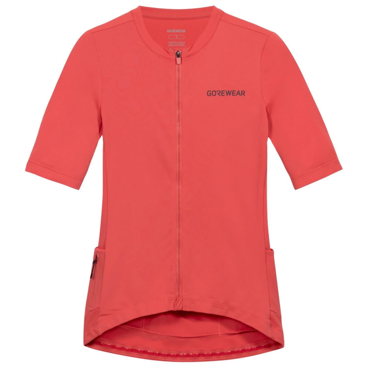 Дамска фланелка с къс ръкав за колоездене GORE Wear Women's Swiftride Allroad Jersey Cycling jersey - Coral Red