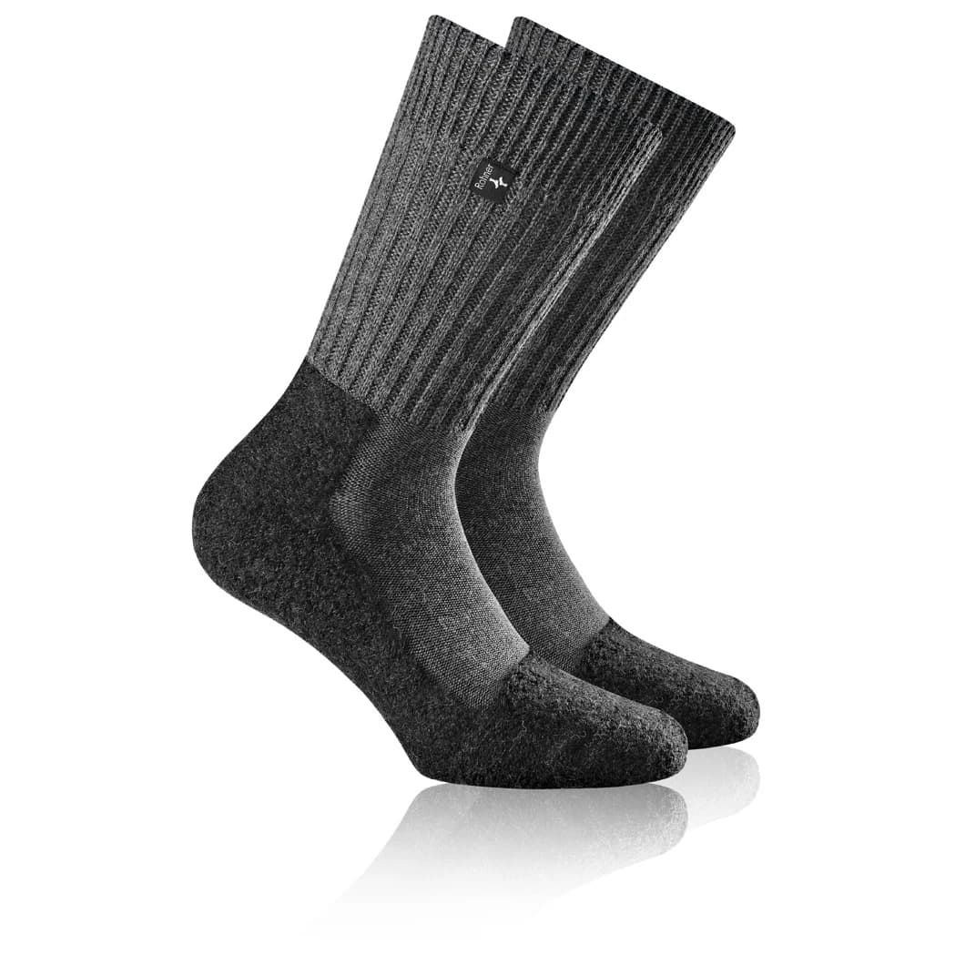 Туристически чорапи Rohner Original Walking socks - Anthracite