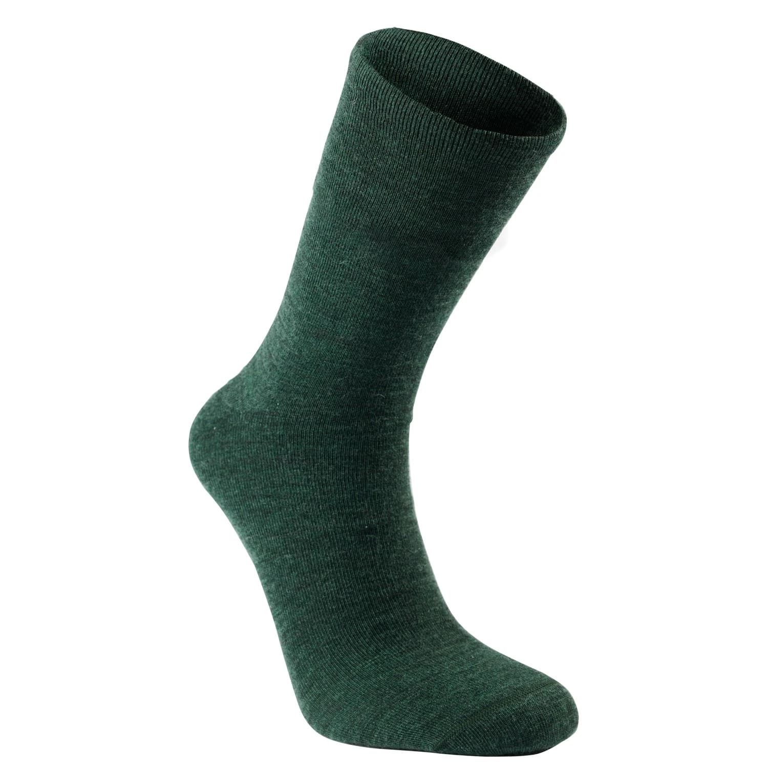Туристически чорапи Woolpower Liner Classic Walking socks - Forest Green