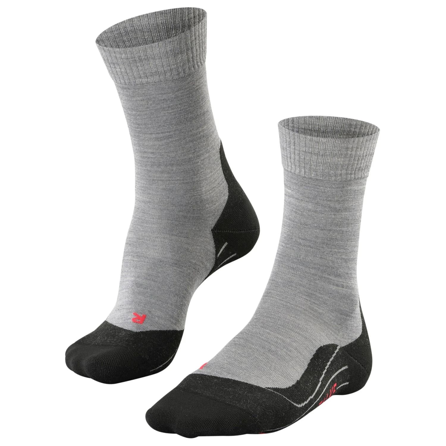 Дамски туристически чорапи Falke Women's TK5 Ultra Light Walking socks - Grey