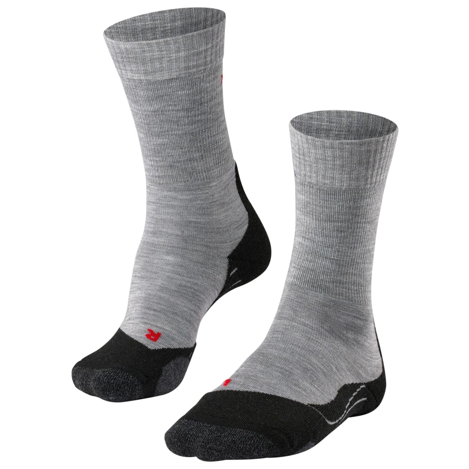 Мъжки туристически чорапи Falke TK2 Walking socks - Light Grey II
