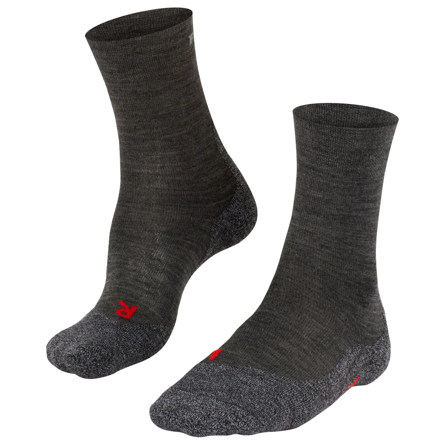 Дамски туристически чорапи Falke Women's TK2 Sensitive Walking socks - Grey