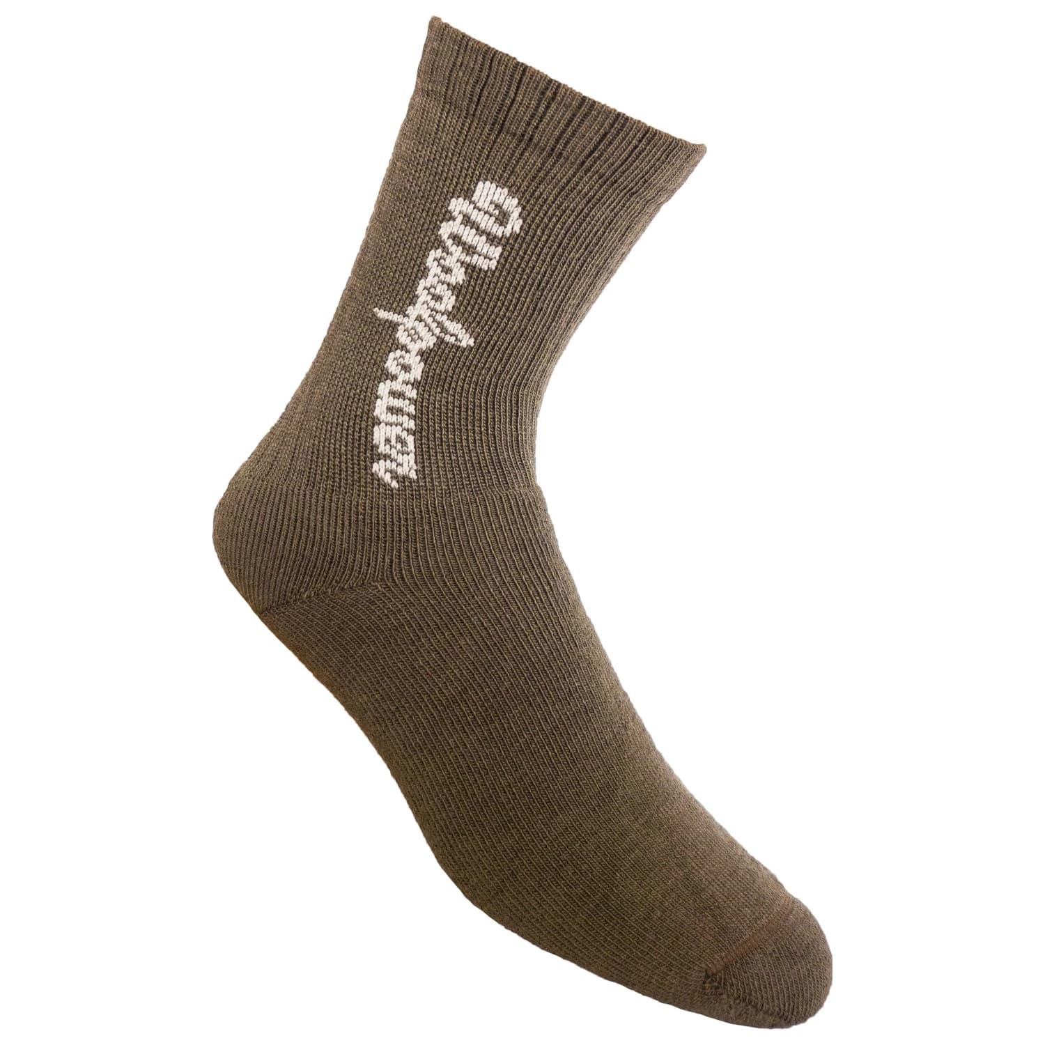 Зимни чорапи Woolpower Sport Socks 400 Logo Walking socks - Pine Green