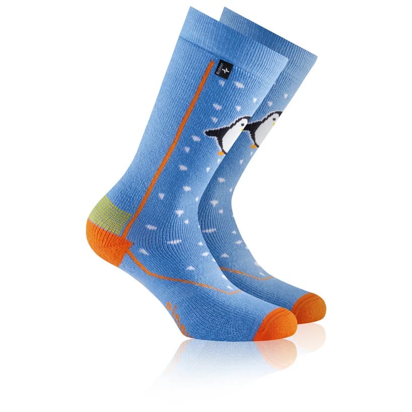 Детски ски чорапи Rohner Kid's Pinguin Ski socks - Blue