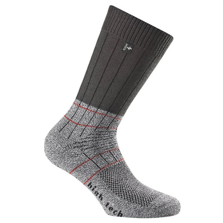 Туристически чорапи Rohner Fibre High Tech Walking socks - Anthracite