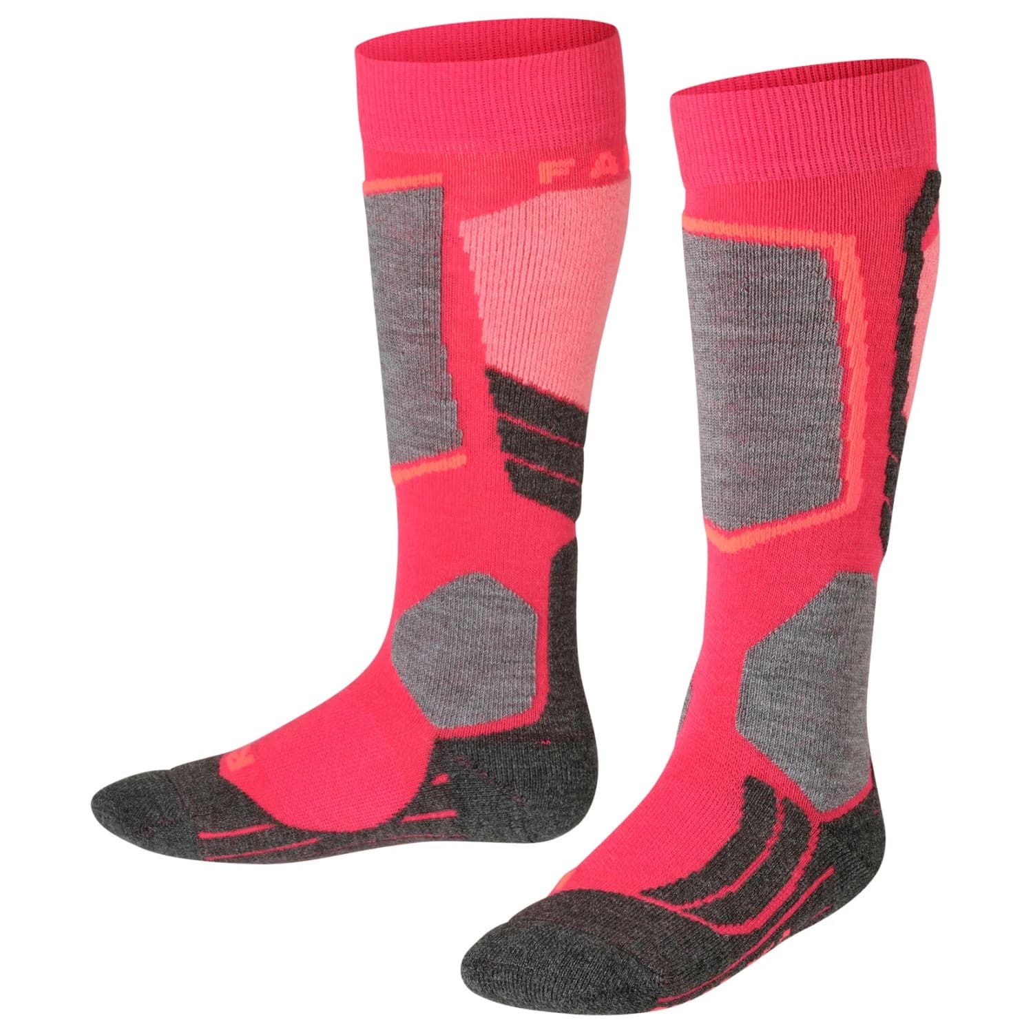 Детски ски чорапи Falke Kid's SK 2 Ski socks - Red