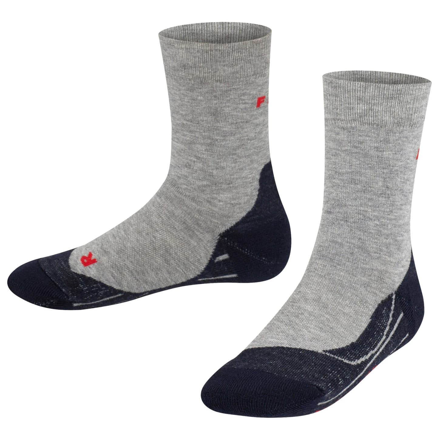 Детски чорапи за бягане Falke Falke RU4 Kids Running socks - Grey