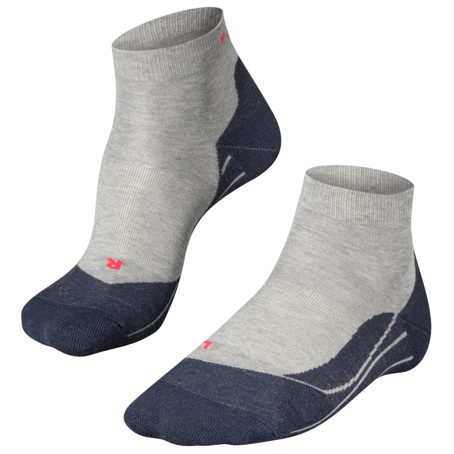 Мъжки чорапи за бягане Falke Falke RU4 Short Running socks - Grey
