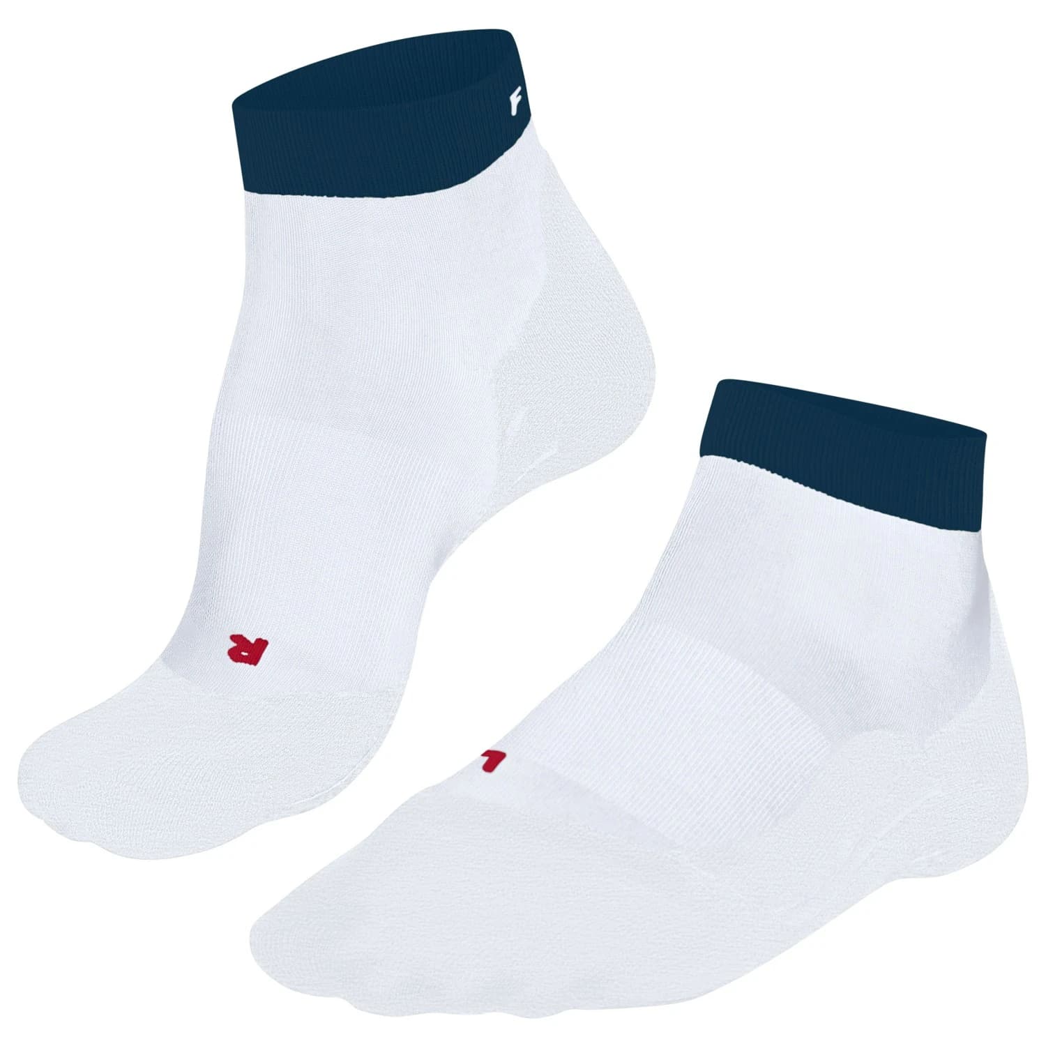Мъжки чорапи за бягане Falke Falke RU4 Short Running socks - White / Blue