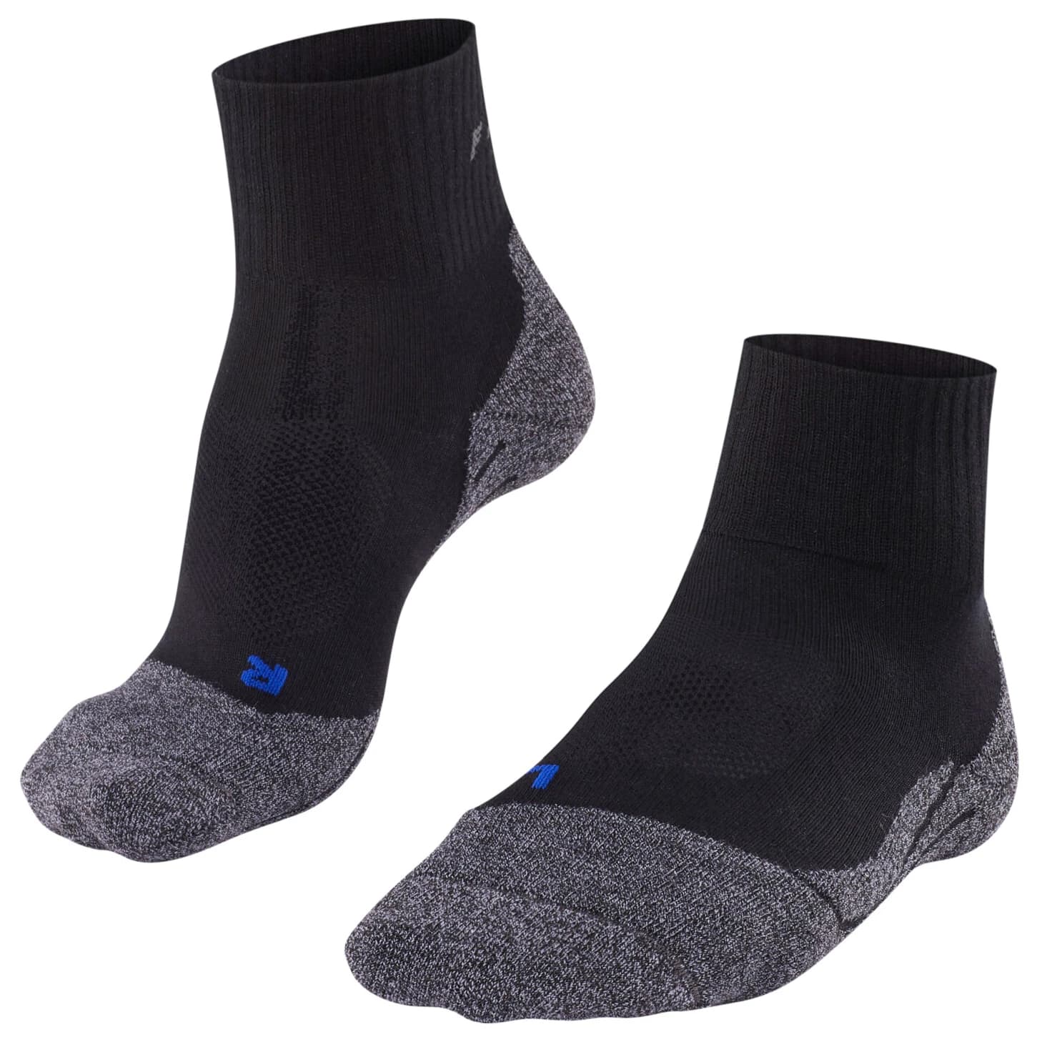 Дамски туристически чорапи Falke Women's Falke TK2 Short Cool Walking socks - Black