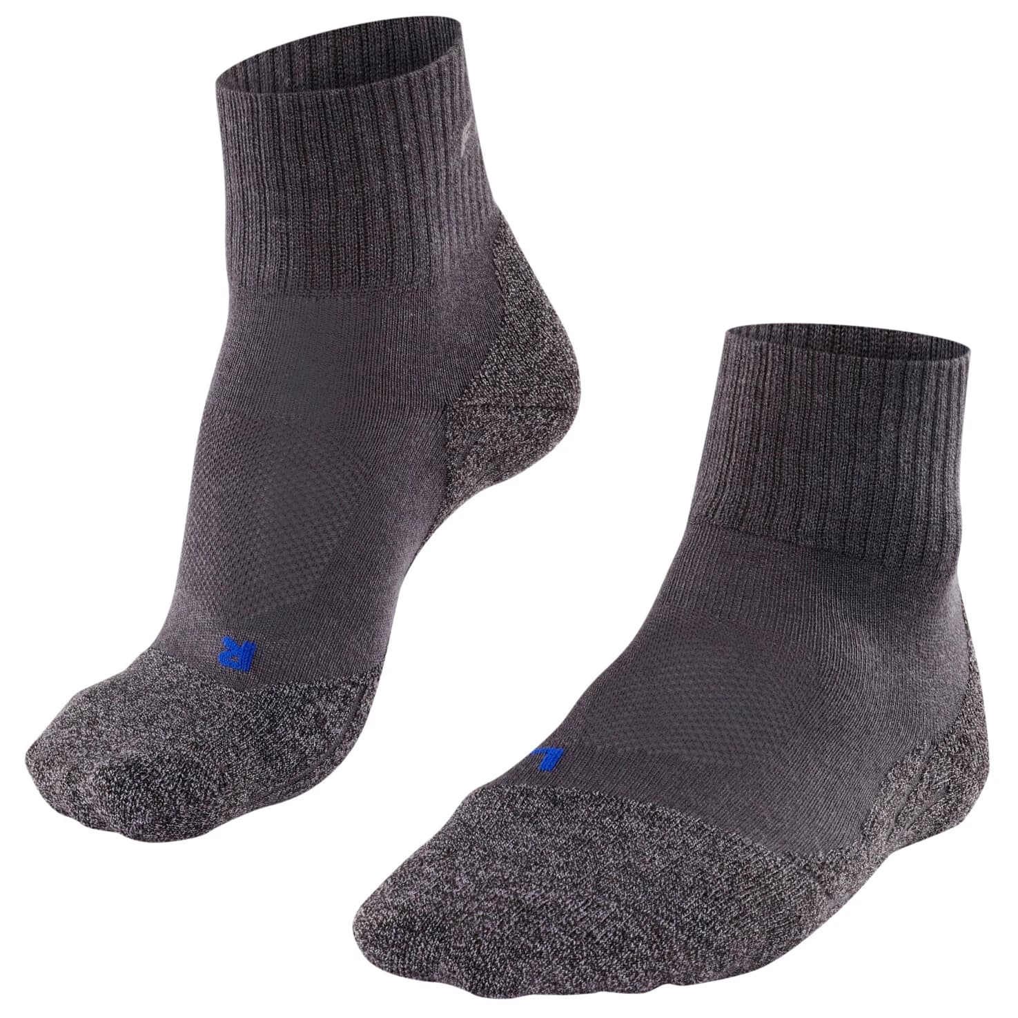 Дамски туристически чорапи Falke Women's Falke TK2 Short Cool Walking socks - Asphalt Melange