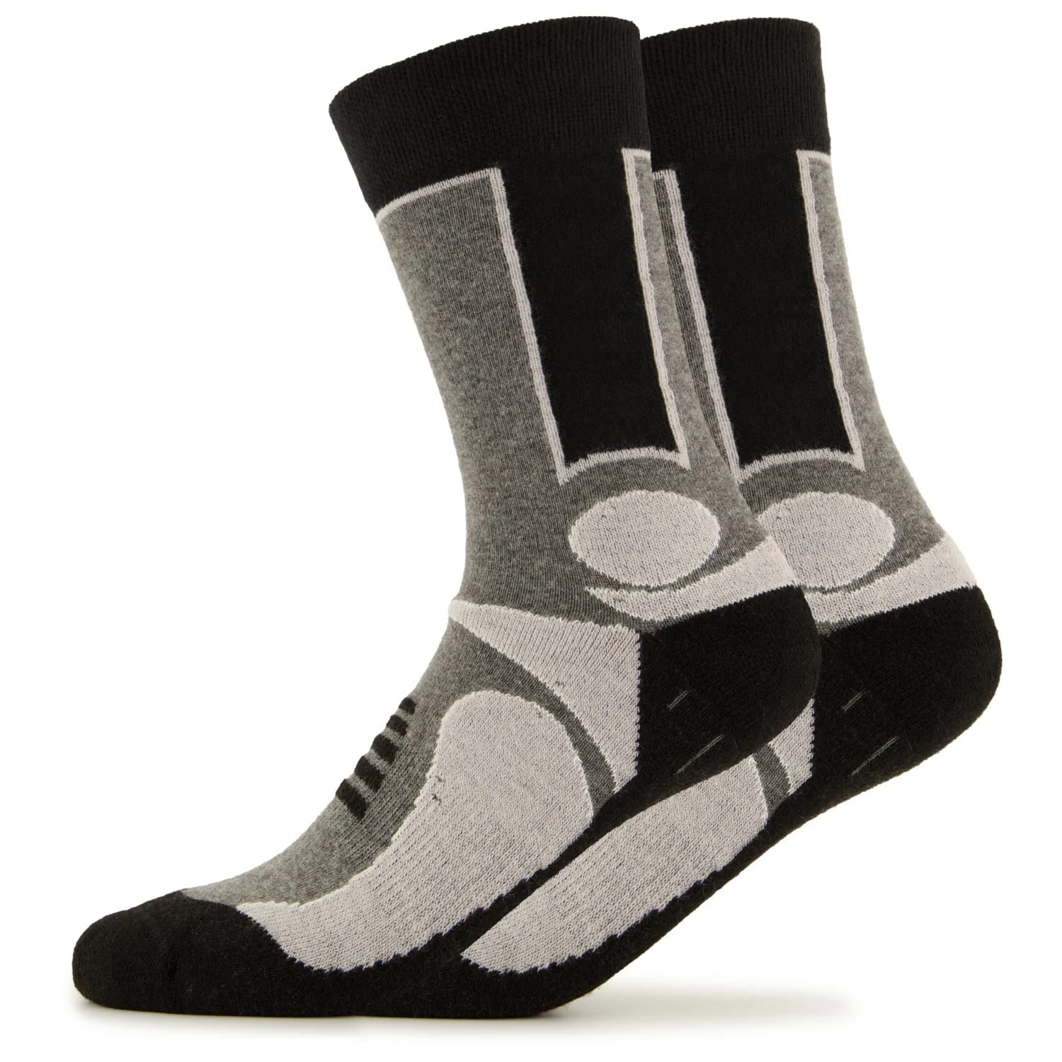 Туристически чорапи Rohner Rohner Basic Trekking 2er Pack Walking socks - Light Grey II