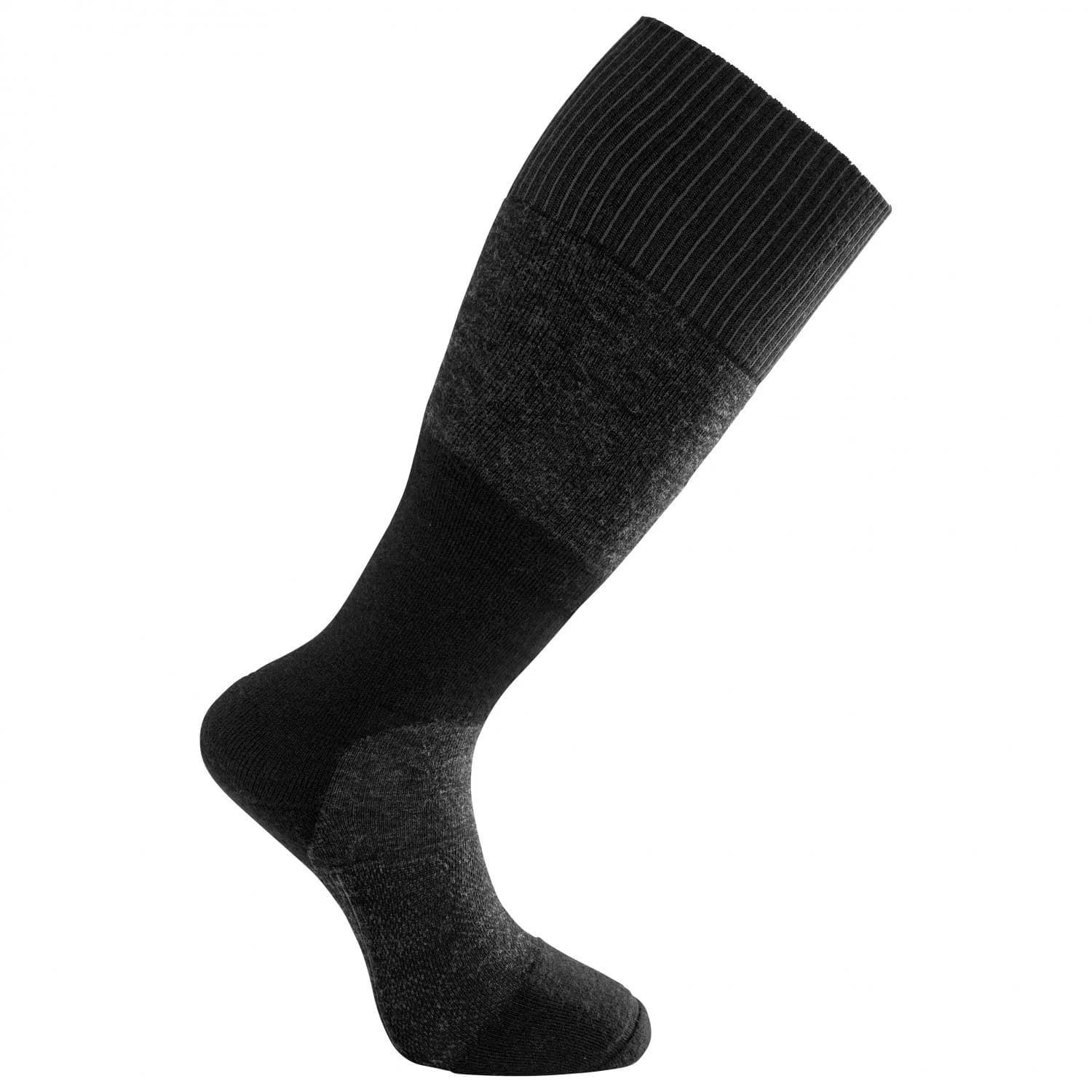 Зимни чорапи Woolpower Socks Skilled Knee High 400 Walking socks - Dark Grey / Black