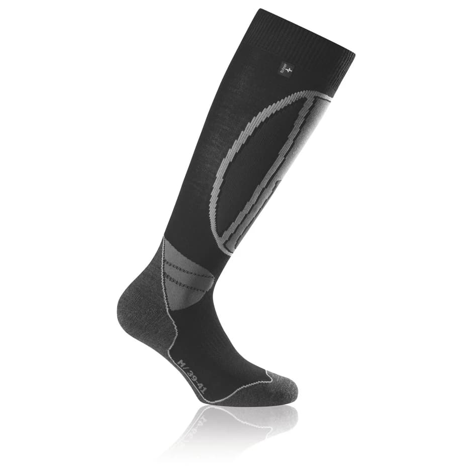 Ски чорапи Rohner High Performance L/R Ski socks - Black
