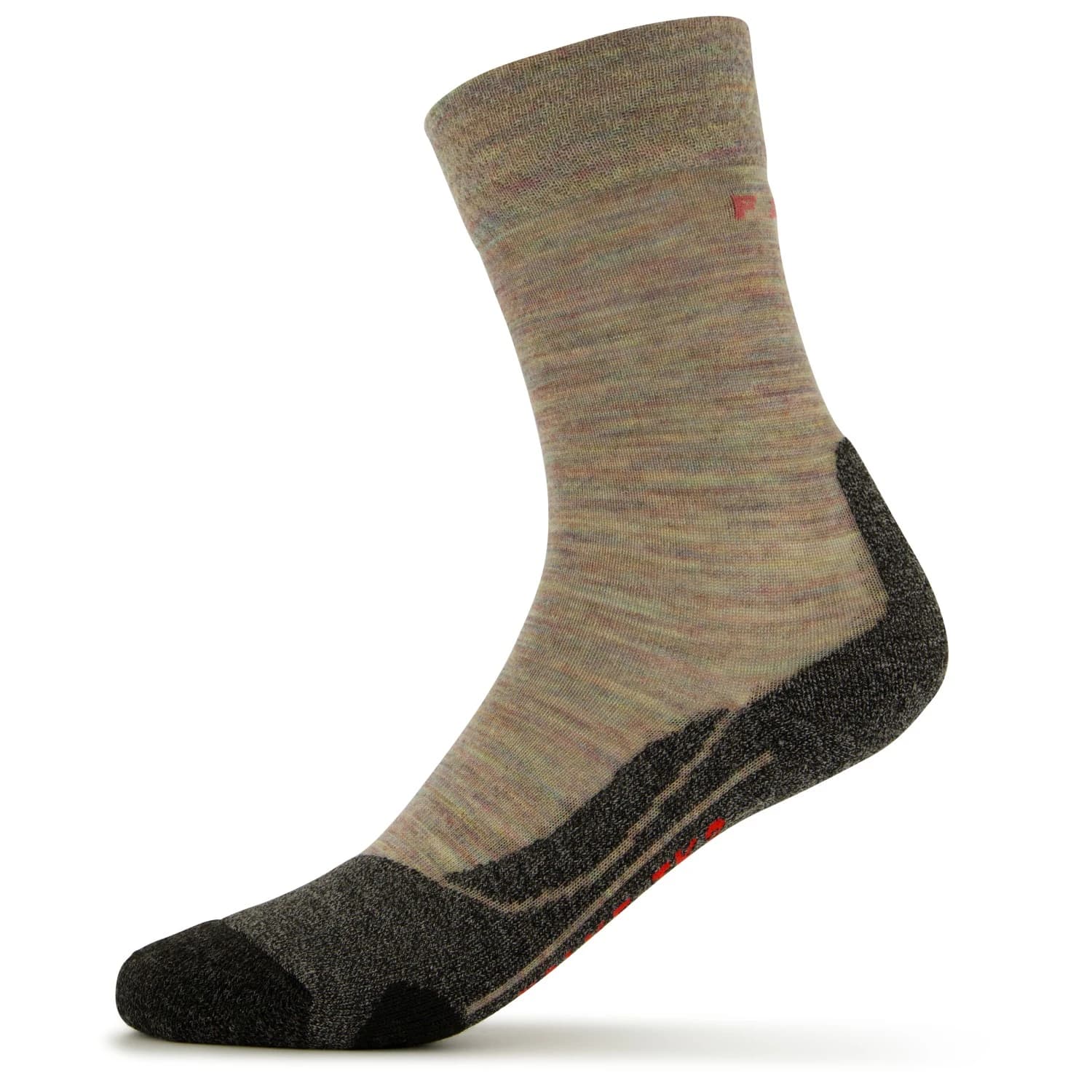 Дамски туристически чорапи Falke Women's TK2 Melange Walking socks - Grün