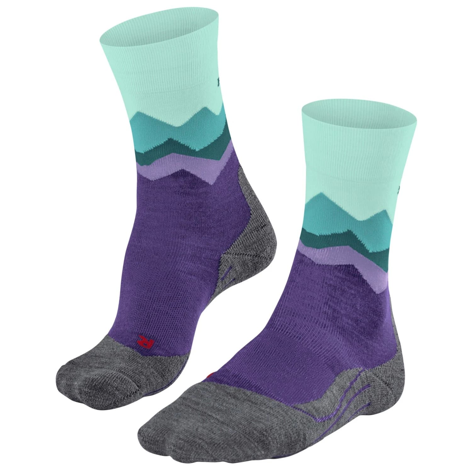 Дамски туристически чорапи Falke Women's TK2 Crest Walking socks - Amethyst