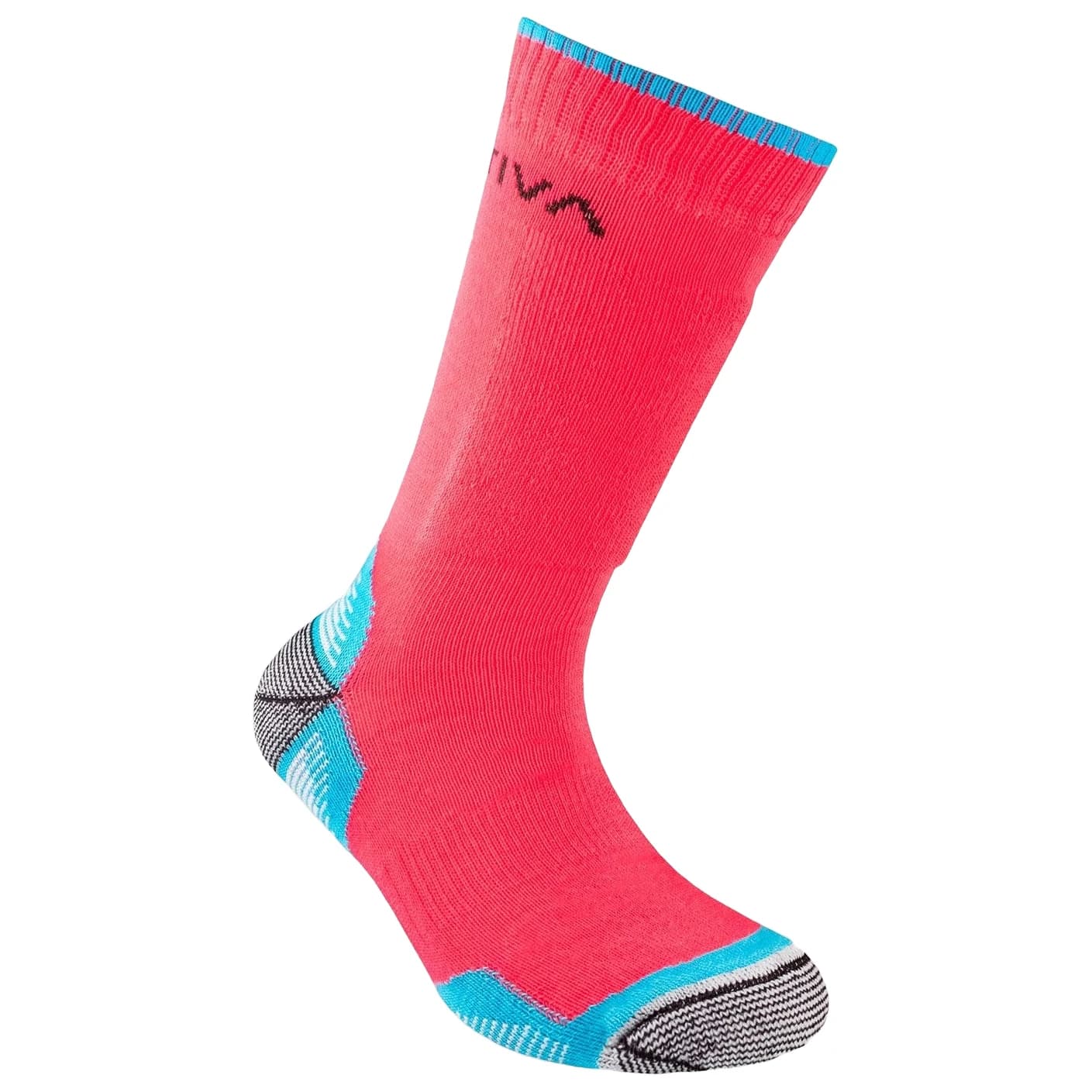 Детски туристически чорапи La Sportiva Kid's Mountain Socks Walking socks - Hibiscus / Malibu Blue