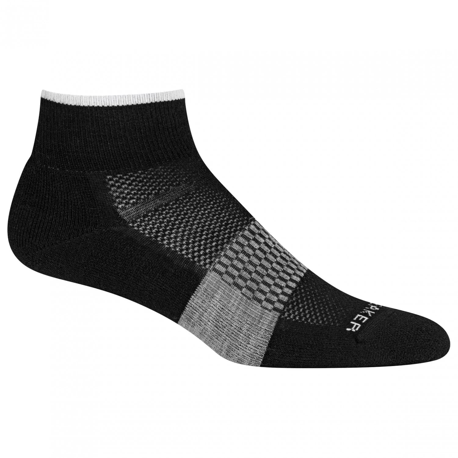 Дамски спортни чорапи Icebreaker Women's Multisport Light Mini Sports socks - Black / Snow / Metro Heather