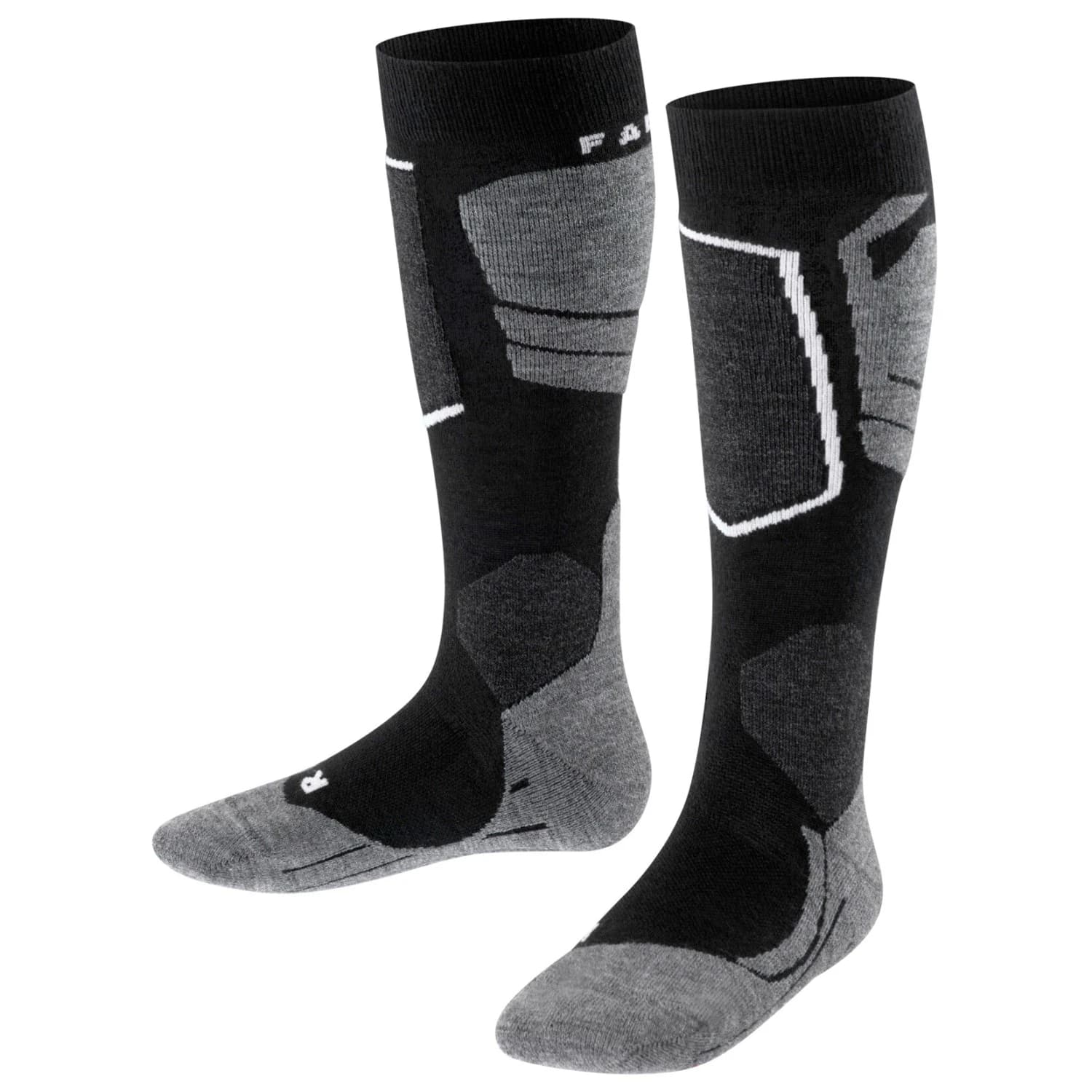Детски ски чорапи Falke SK4 Kids Ski socks - Black Mix