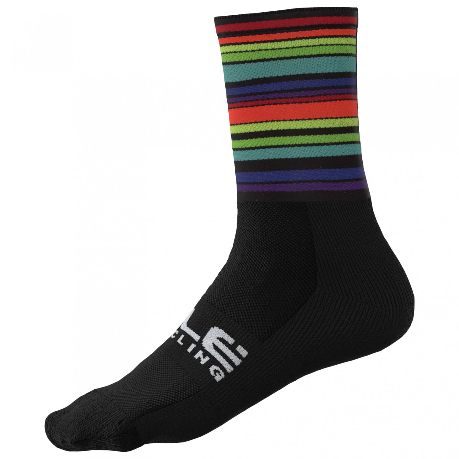 Чорапи за колоездене Alé Flash Socks Cycling socks - Black