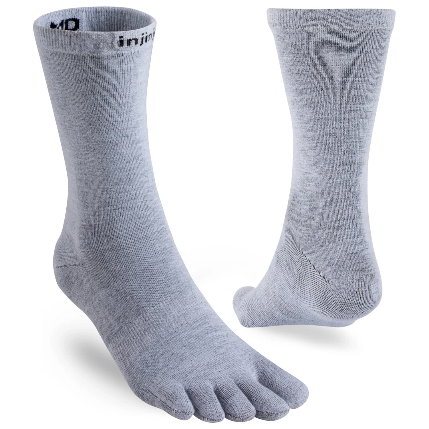 Спортни чорапи Injinji Liner Crew Sports socks - Heather Grey