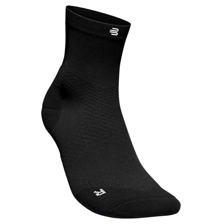 Мъжки чорапи за бягане Bauerfeind Sports Run Ultralight Mid Cut Socks Running socks - Black