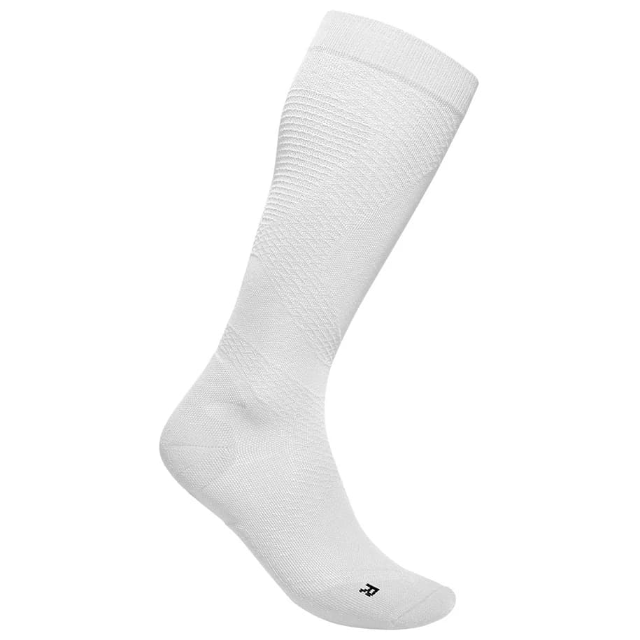 Мъжки чорапи за бягане Bauerfeind Sports Run Ultralight Mid Cut Socks Running socks - White