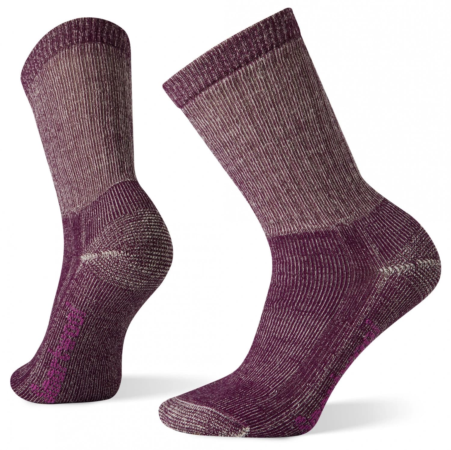 Дамски туристически чорапи Smartwool Women's Classic Hike Full Cushion Crew Walking socks - Bordeaux