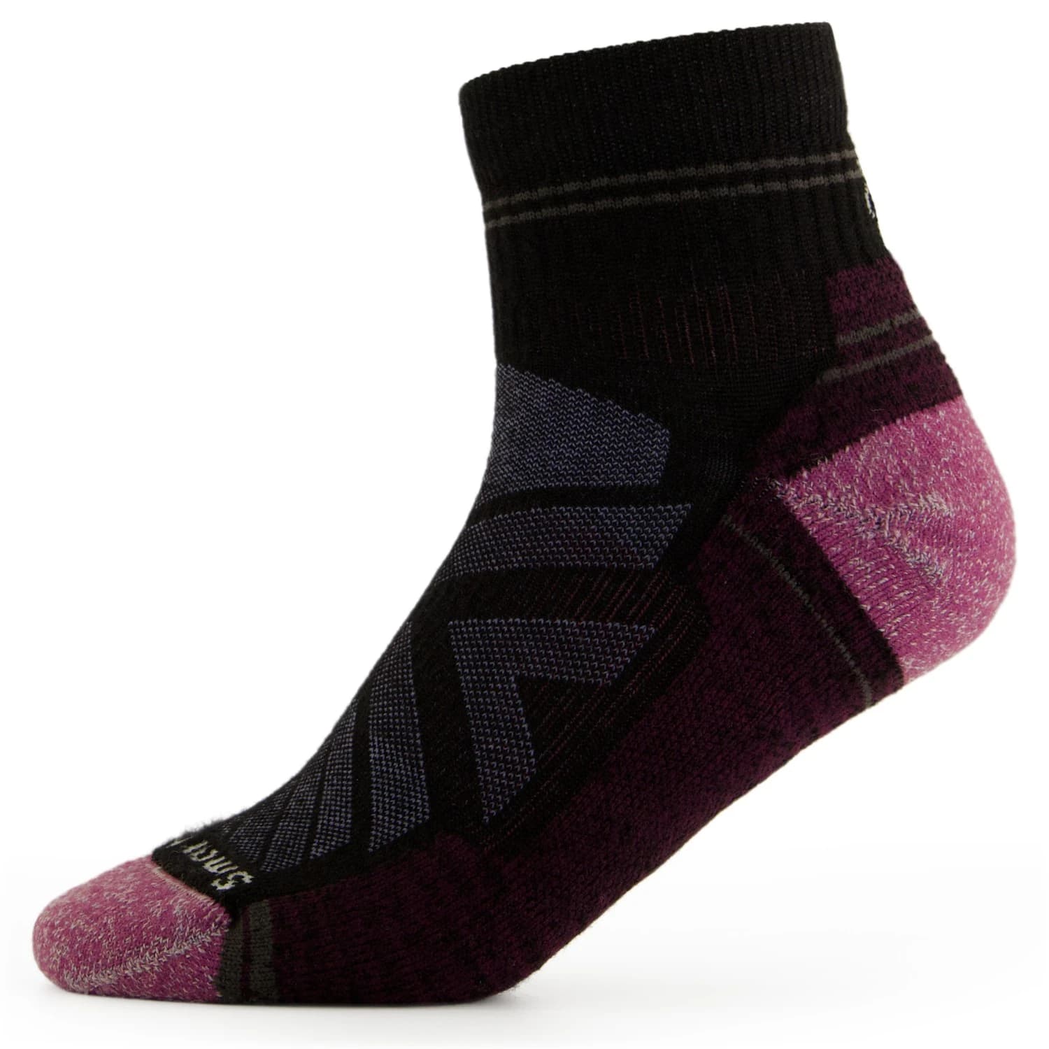 Дамски туристически чорапи Smartwool Women's Performance Hike Light Cushion Ankle Walking socks - Black