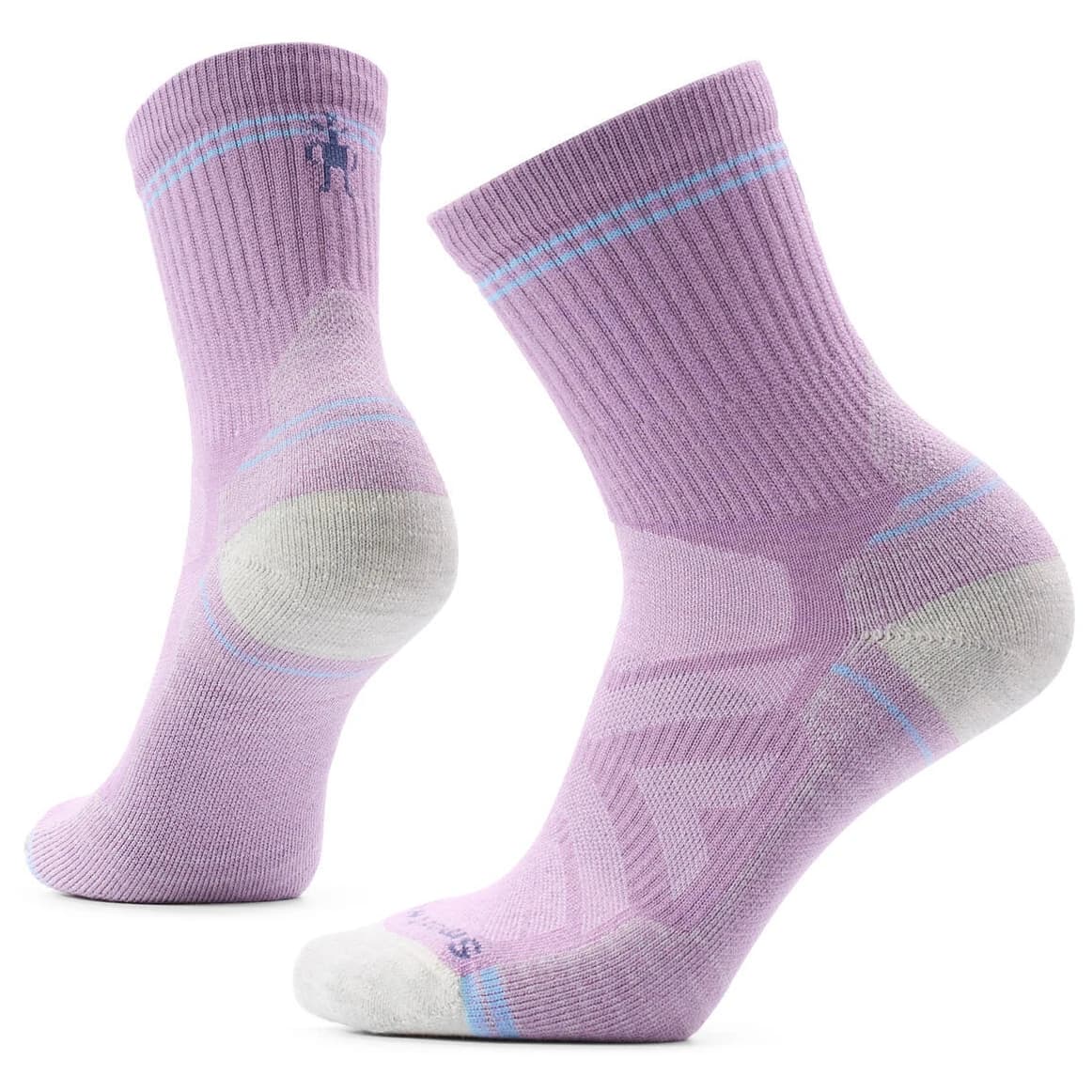 Дамски туристически чорапи Smartwool Women's Performance Hike Light Cushion Mid Crew Walking socks - Purple Dawn