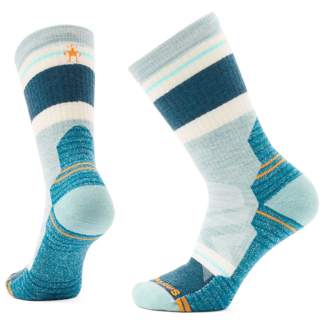 Дамски туристически чорапи Smartwool Women's Performance Hike Full Cushion Saturnsphere Crew Walking socks - Frosty Green