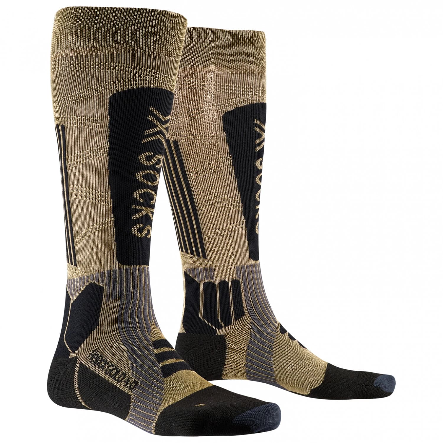 Ски чорапи X-Socks Helixx Gold 4.0 Ski socks - Gold / Black