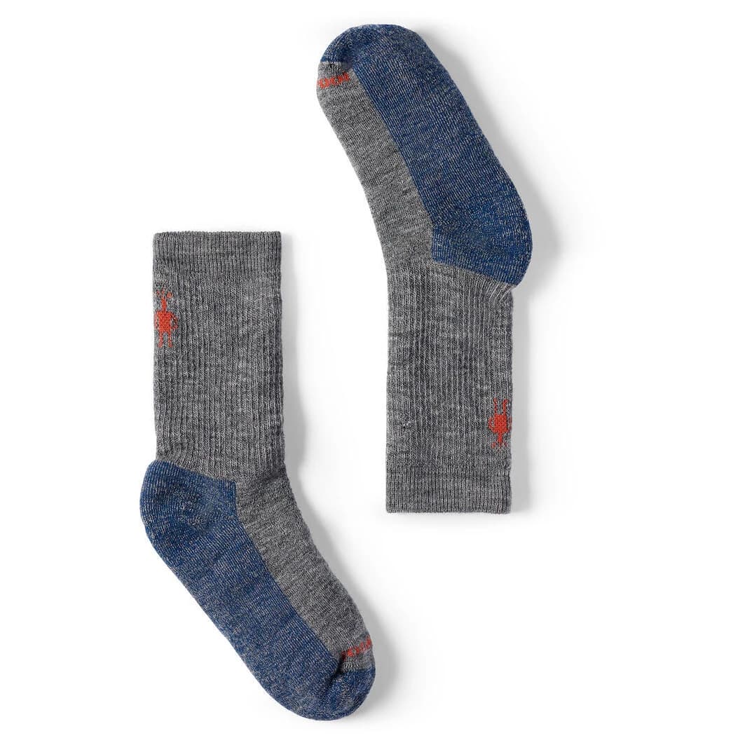 Детски туристически чорапи Smartwool Kid's Hike Full Cushion Crew Sports socks - Medium Gray