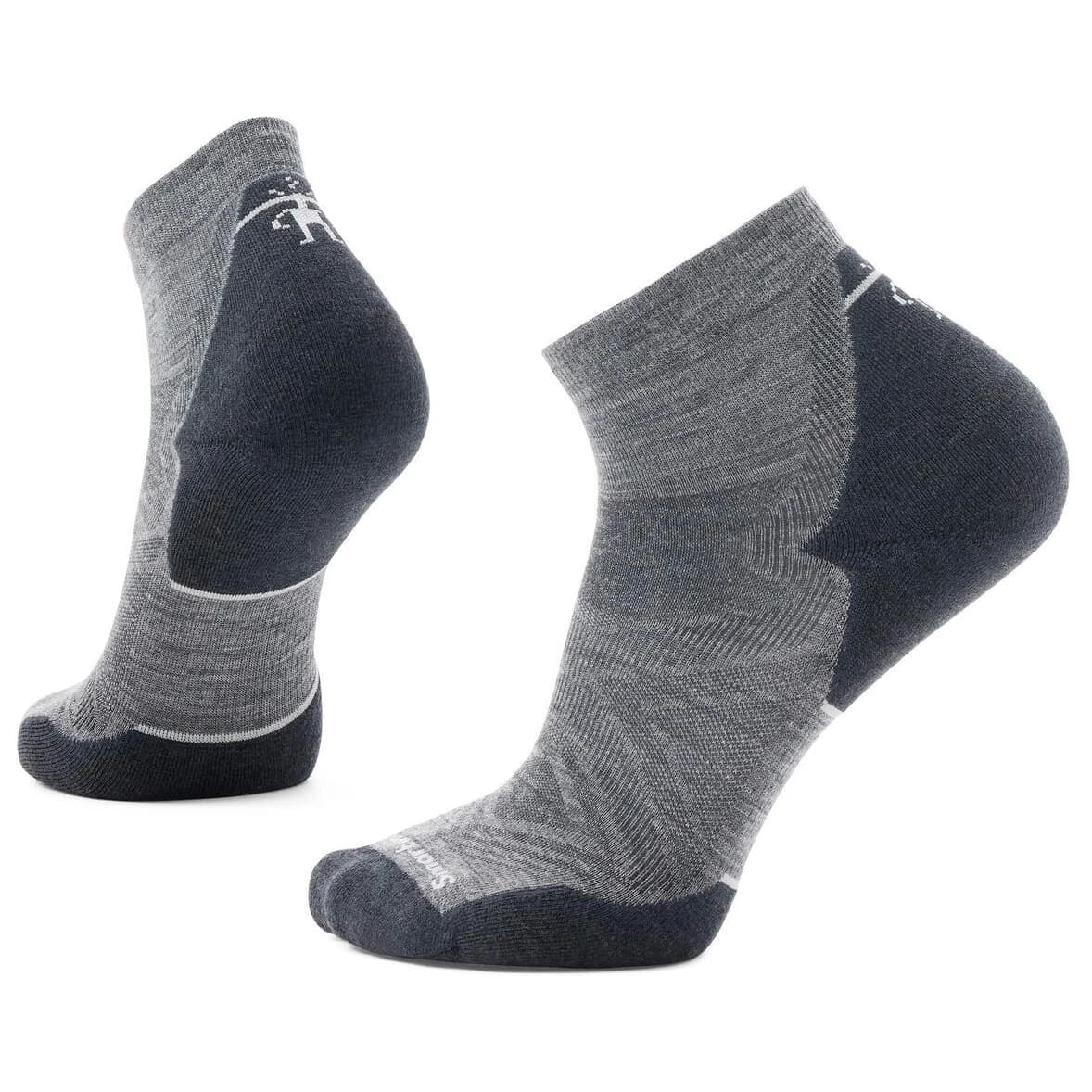 Чорапи за бягане Smartwool Performance Run Targeted Cushion Ankle Running socks - Medium Gray