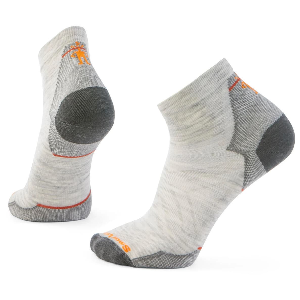 Чорапи за бягане Smartwool Performance Run Zero Cushion Ankle Running socks - Ash