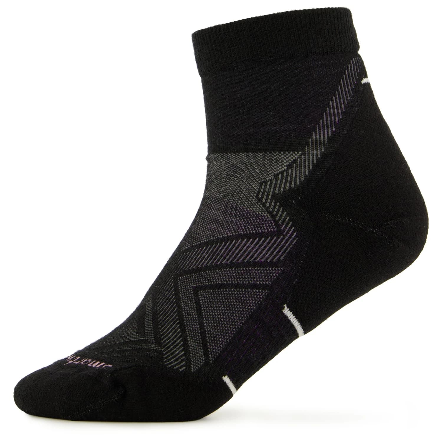 Дамски чорапи за бягане Smartwool Women's Run Targeted Cushion Ankle Running socks - Black