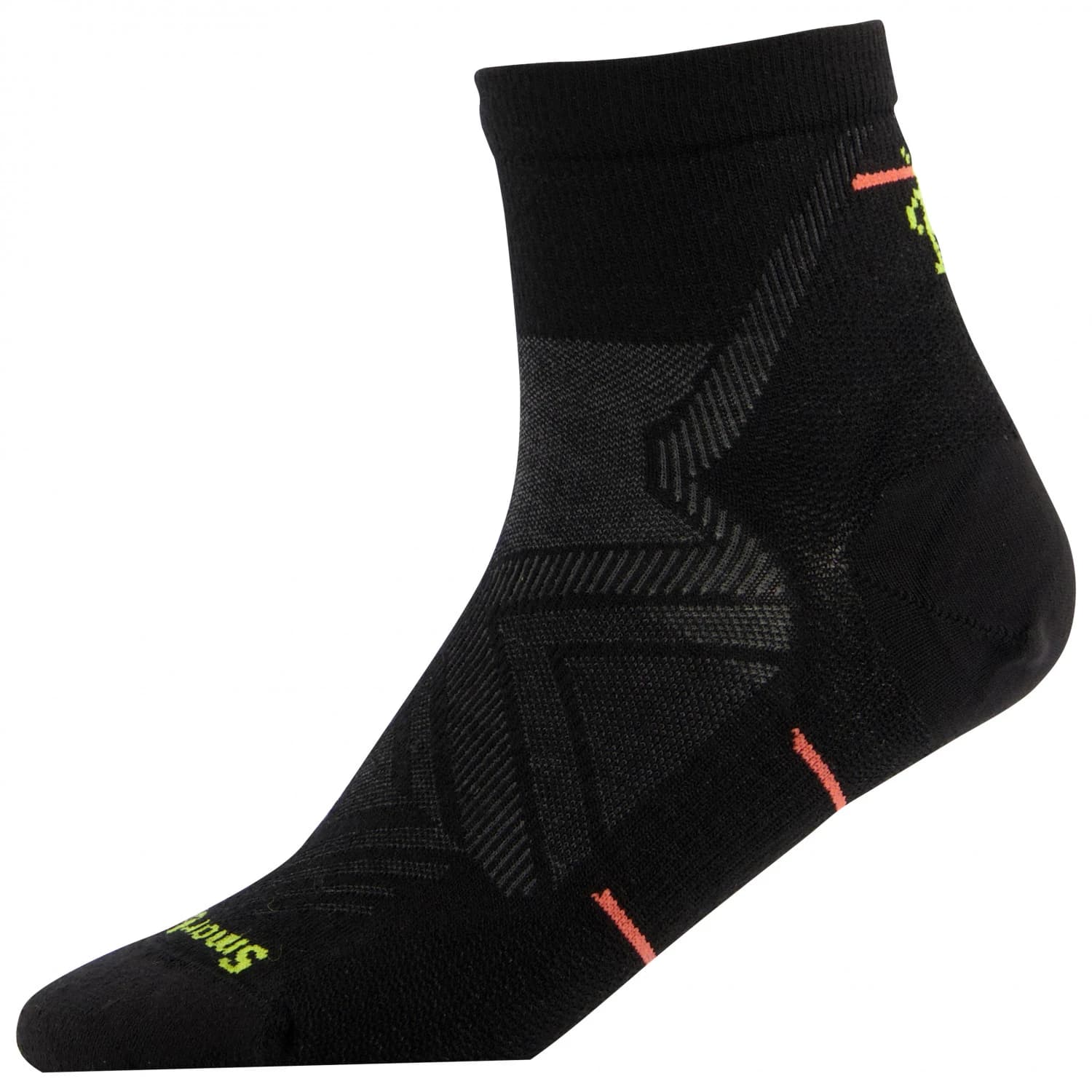 Дамски чорапи за бягане Smartwool Women's Run Zero Cushion Ankle Running socks - Black