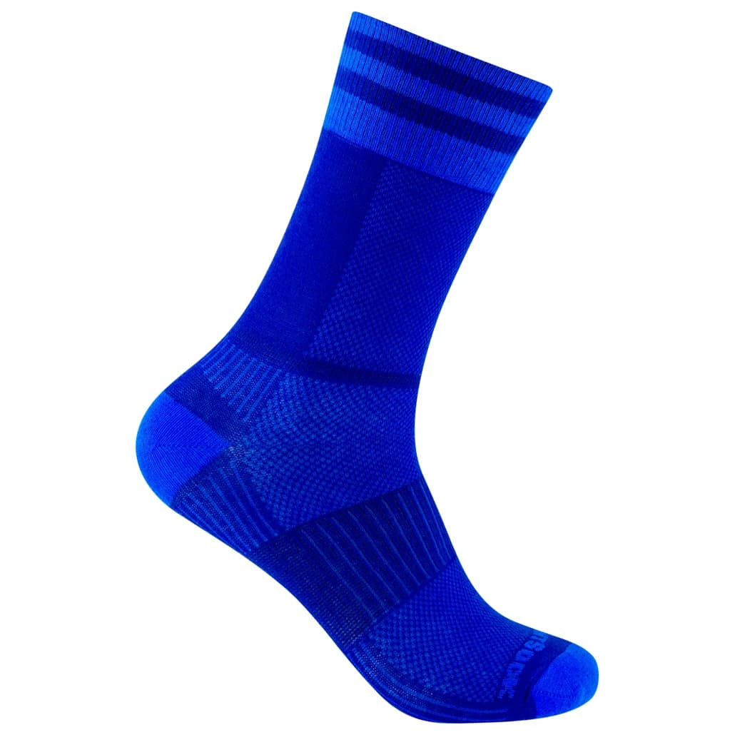 Туристически чорапи Wrightsock Coolmesh II Crew Walking socks - Royal / Blue