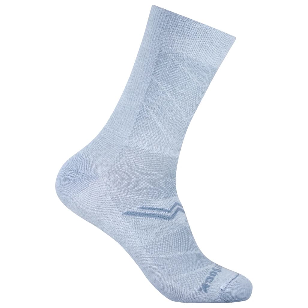Туристически чорапи Wrightsock Coolmesh II Crew Walking socks - Cloud Grey