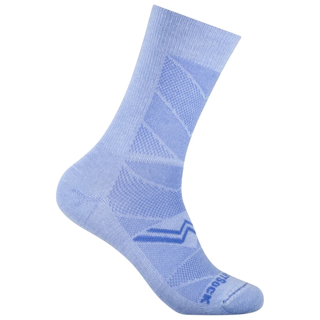 Туристически чорапи Wrightsock Coolmesh II Crew Walking socks - Serenity Blue
