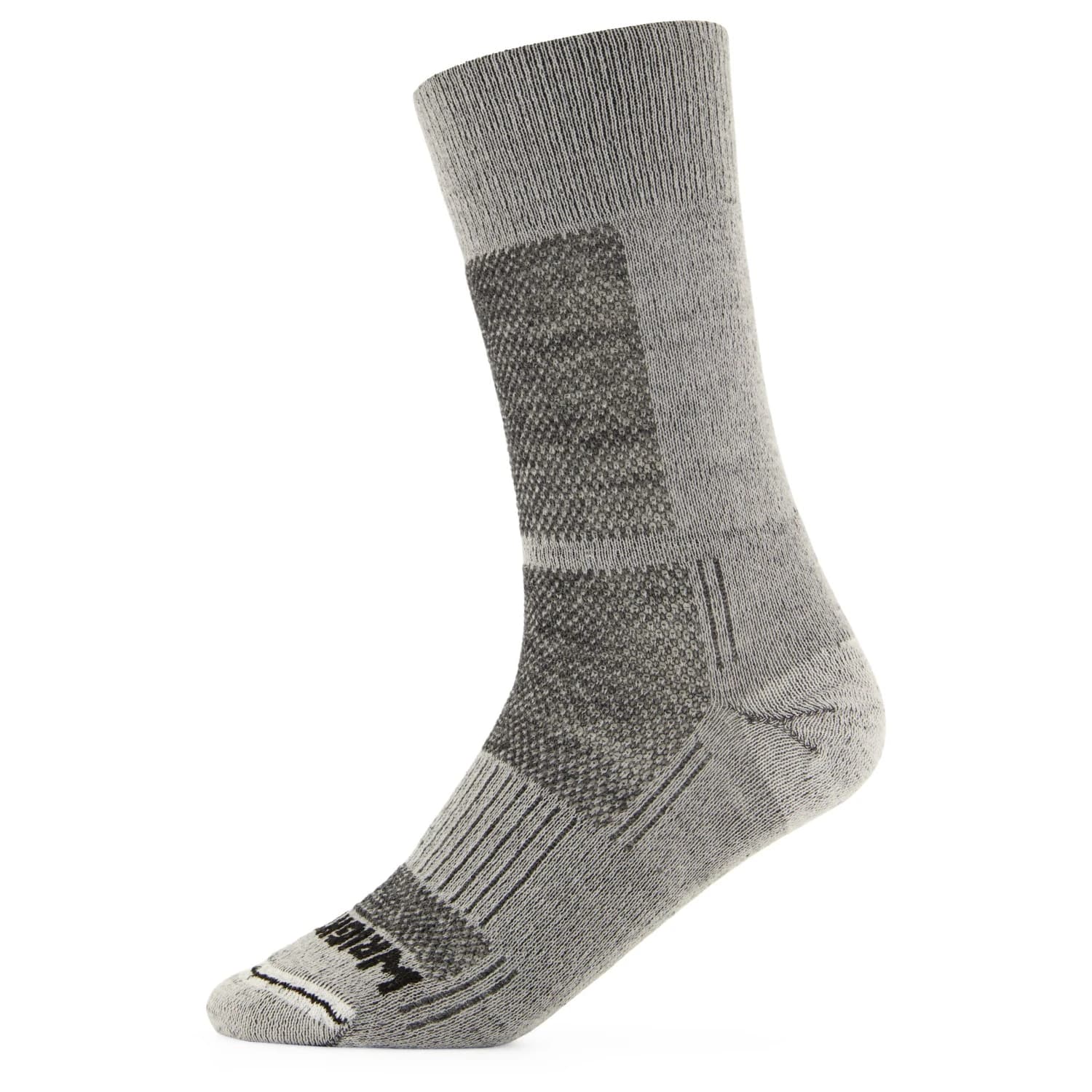 Туристически чорапи Wrightsock Coolmesh II Merino Crew Walking socks - Grey / Smoke